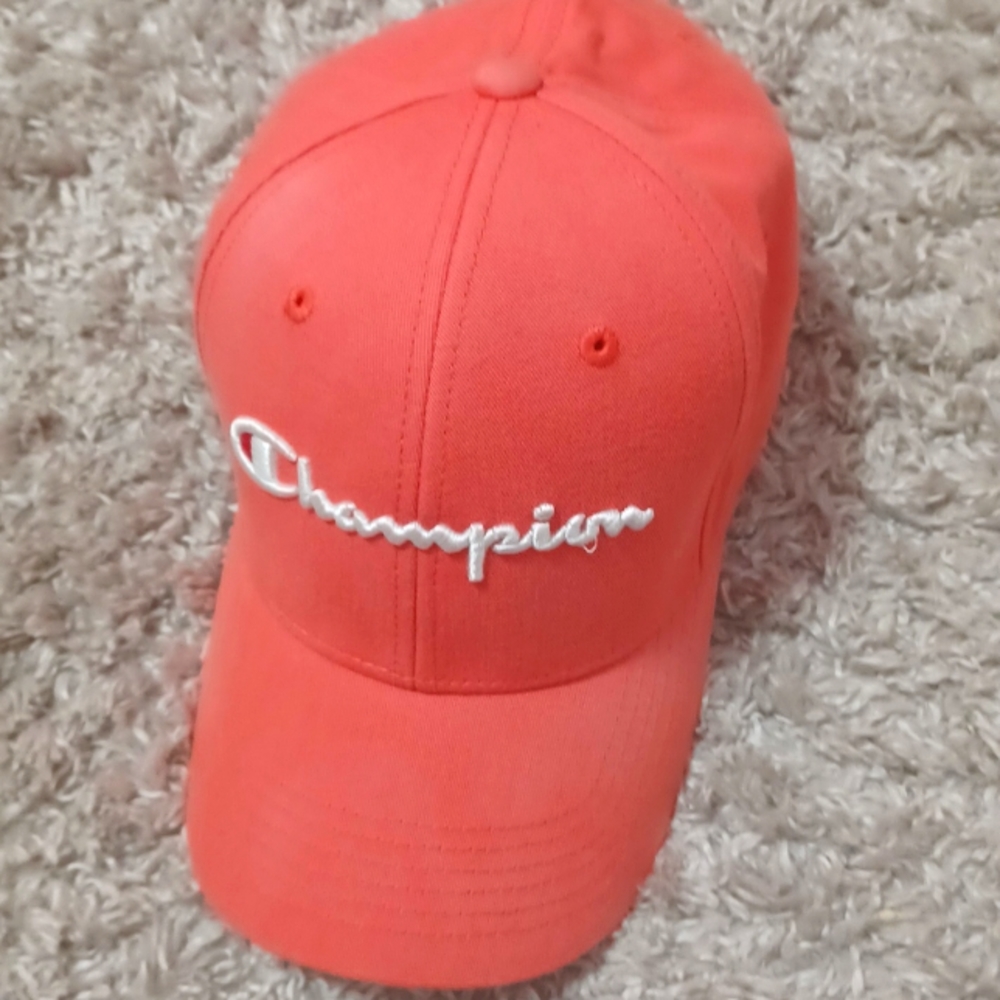 Champion Pink/Peach adjustable hat for women one size